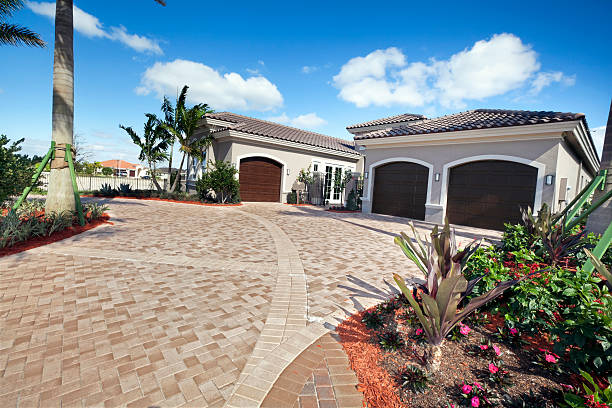 Permeable Paver Driveway in Howey In The Hills, FL